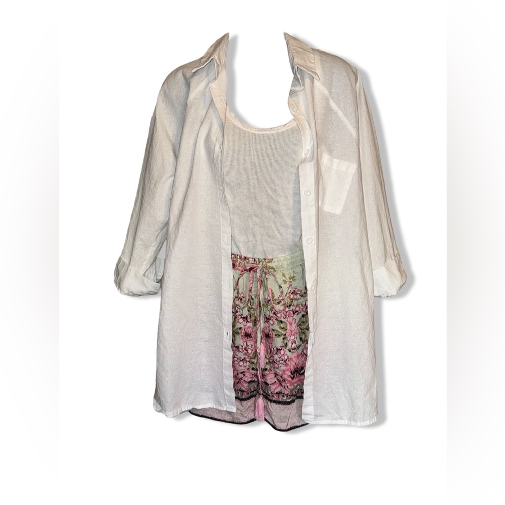 Sample Oversized Cotton Blouse, Large - image 1